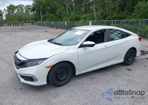 2020 Honda Civic Lx z USA, uszkodzony, nr VIN 19XFC2F61LE026790